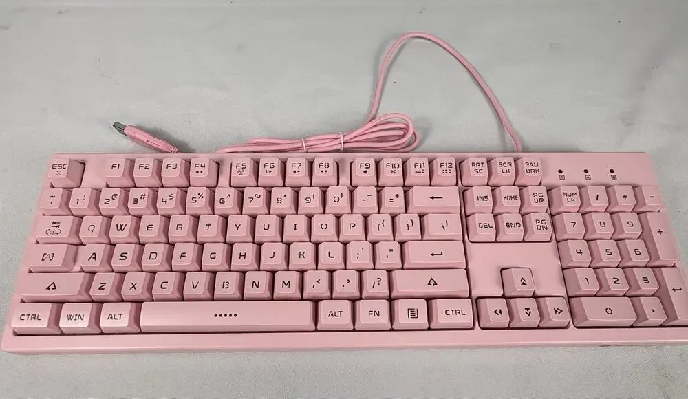Sunsonny N-K60 Gaming Keyboard With Quick Response Water Resistant Keyboard